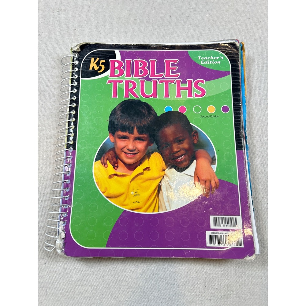 BJU Press K5 Bible Truths Teacher Edition 2nd Ed Spiral Bound 9781591662396
